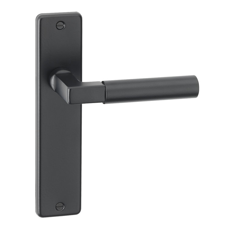 Urfic Windsor Lever Latch Door Handle, Ebony Black & Reviews Wayfair